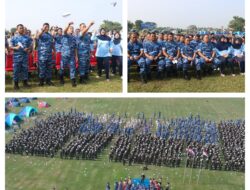 Dirgantara Fair 2025, Lanud Sdm dan Korps Kadet Republik Indonesia Terbangkan 1500 Pesawat Kertas