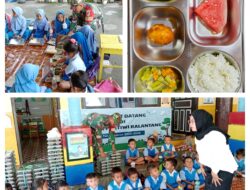 Babinsa Koramil 03/Batui Melaksanakan Pendampingan Makan Bergizi Gratis