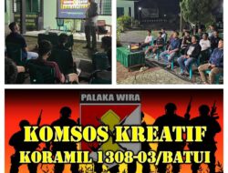 Komsos Kreatif Nonton Bareng Pemutaran Film G30S PKI Di Wilayah Koramil 1308–03/Batui