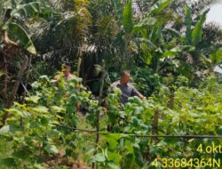 Menjalin Kemitraan dan Silaturahmi Bersama Masyarakat personel Polsek Rantau Sambang Warga