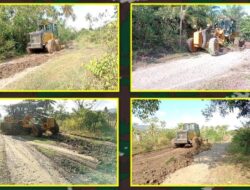 Satgas TMMD, Genjot Progres Pengerasan Jalan Desa