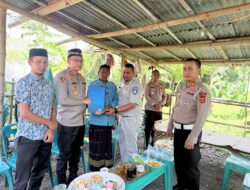 Kapolres Pidie Bersama Jasa Raharja Serahkan Santunan kepada Korban Kecelakaan Lalu Lintas