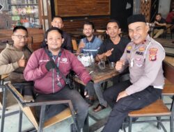 KBO Satlantas Polres Aceh Tamiang Saweu Keude Kupi, Edukasi Tertib Berlalulintas