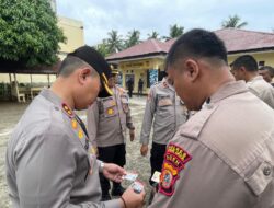 Kapolres Pidie Jaya Tekankan Disiplin, Antinarkoba, dan Anti-Hedon dalam Apel Gaktibplin