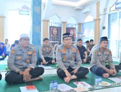 Melalui Zoom, Personel Polres Pidie Ikuti Kegiatan Binrohtal Bersama Biro SDM Polda Aceh