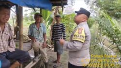Menjalin Kemitraan dan Silaturahmi Bersama Masyarakat personel Polsek Rantau Sambang Warga