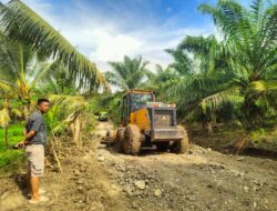 Wujud Nyata Komitmen Satgas TMMD Ke-126, Pembuatan Jalan Capai 90% Dan Siap Diresmikan