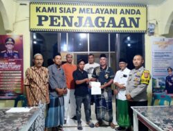 Polsek Jangka Buya Polres Pidie Jaya Sukses Mediasi Perselisihan Warga Secara Adat