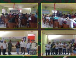 Satgas TMMD Ke 126 Gelar Sasaran Non Fisik Penyuluhan Tentang Peran Serta Dinas Dispora Untuk Kemajuan Atlit dan Pemuda