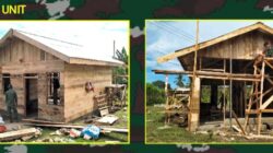 Capai Progress 85% Pembangunan RTLH Milik Ali Muhson Terus Di Kebut Satgas TMMD Ke 126