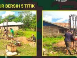 Satgas TMMD Kejar Target, Warga Desa Siuna Segera Nikmati Air Bersih Sebelum Penutupan