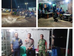 Penguatan Binter, Koramil 07/Pagimana Gelar Patroli Siskamling di Wilayah Kodim 1308/LB