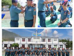 Komandan Lanal Palu Pimpin Upacara Kenaikan Pangkat Prajurit Periode 1 Oktober 2025