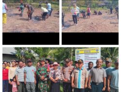 Program Padi Gogo, Ini Dilakukan Danramil 11/Liang Monitoring Dan Semangat Gotong Royong