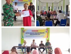 Babinsa Menganti Dampingi Penyaluran BLT Dana Desa, Wujud Dukungan Percepatan Penghapusan Kemiskinan Ekstrem
