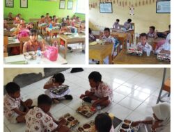 TNI Dampingi Pembagian Makan Bergizi Gratis di TK dan PAUD