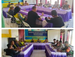 Dukung Proram Ketahanan Pangan Nasional , Babins Serka Haswin Hadiri Rapat koordinasi Ketahanan Pangan