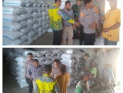 Babinsa Koramil Lamala Cek Harga dan Stok Beras di Penggilingan Padi
