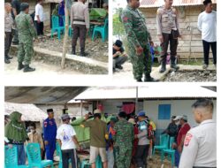 Wujud Bela Sungkawa, Babinsa Koramil 12/Bulagi Melayat ke Rumah Warga Yang Meninggal Dunia