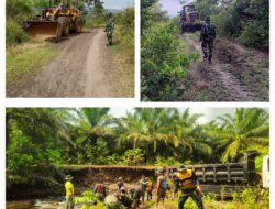 Pengerjaan Pembangunan Jalan TMMD Kini Sudah Proses 10%