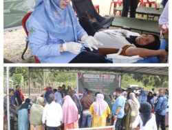 Pelayanan KB Gratis Berkualitas Oleh Satgas TMMD Kodim 1308/LB