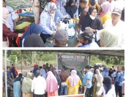 Hari Ke-3 TMMD Ke-126: Satgas TMMD Berikan Pelayanan KB Gratis.