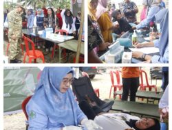 Satgas TMMD Lakukan Pelayanan Kesehatan Gratis Di Desa Siuna