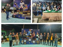 Danramil 02/Bunta Hadiri Final dan Penutupan Turnamen Volly Ball Liga Bunosi Cup
