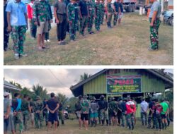 Kodim 1308/LB Awali Kegiatan TMMD Dengan Apel Pagi