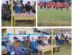 Danramil 03/Batui Buka Acara Turnamen Sepakbola Mini Soccer Tahun 2025 Di Batui