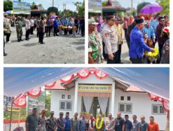 Koramil 03/Batui Amankan Kunjungan Verifikasi Lapangan Calon Kecamatan Toili Makmur oleh Kemendagri RI