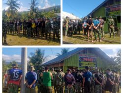 Apel Pagi Satgas TMMD Reguler ke-126 Kodim 1308/LB