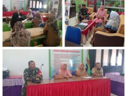 Babinsa Desa Baka Hadiri Sosialisasi Program Makan Bergizi Gratis