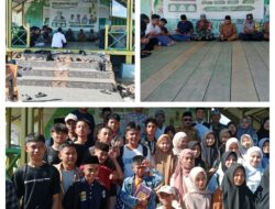 Babinsa Koramil 10/Salakan Hadiri Pelepasan Kafilah MTQ Tinangkung Utara Ke 22 Tingkat Kabupaten