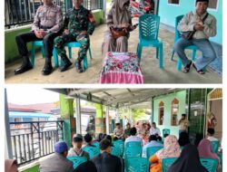 Babinsa Koramil 12/Bulagi Hadiri Pelepasan Kafilah MTQ Ke XXII Tingkat Kabupaten TA 2025 Di Wilayahnya.