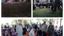 Danramil 03/Batui Hadiri Upacara Pemakaman Jenazah Almarhum. Moh.chair. Amir / Ko Hideo Amir (Raja/Tomundo Banggai)