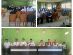 Babinsa Koramil 03/Batui Hadiri Rapat koordinasi kegiatan Jambore Ranting dan Kemah Kwarran Moilong TA 2025.