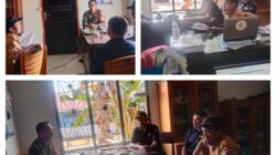 Babinsa Melaksanakan Komsos Dengan Ketua BPD Di Desa Binaan