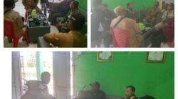 Komsos di Kantor Desa, Babinsa Tingkatkan Kerjasama Yang Baik Dengan Aparat Desa