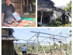 Sentuhan Kasih TNI Di Desa Siuna: Satgas TMMD ke-126 Bangun Harapan Lewat Bedah Rumah Warga