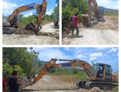 Semangat Satgas TMMD Bersama Masyarakat, Proyek Jalan TMMD Capai 60 Persen