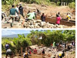 TMMD Ke 126 Kodim 1308/LB, Plat Duiker Tahap Pondasi