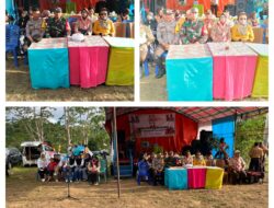 Wakili Danramil Serka Muh Asdar Gani Hadiri Pembukaan Kemah Kwartir Ranting Bersaudara 1 Tingkat Kecamatan Lamala Tahun 2025