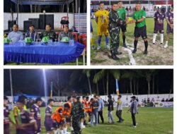 Open Turnamen Karang Taruna Cup 2025 Resmi Dibuka Di Desa Taloyon