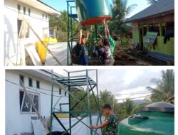 Bangun 3 Sumur Bor, Satgas TMMD Ke 126 Bantu Warga Atasi Kesulitan Air Bersih.