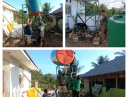 Sasaran Fisik Ke 3 Sumur Bor Air Bersih, Program TMMD KE-126 Kodim 1308/LB Dikerjakan