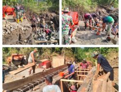 Progres Sangat Memuaskan, TMMD Ke 126 Hari Ke-12 Fokus Kegiatan Fisik