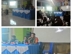 Hadiri Pembukaan KKN, Babinsa Desa Hion Ingatkan Pentingnya Komunikasi Dan Koordinasi Mahasiswa KKN.