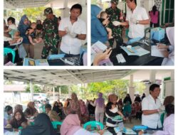 Pendampingan Posyandu, Wujud Kepedulian Babinsa Koramil 03/Batui Terhadap Kualitas Kesehatan Masyarakat