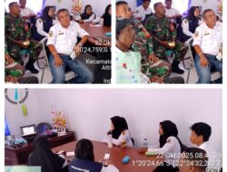 Babinsa Menghadiri Vicon Percepatan Swasembada Pangan Bersama Mentan RI